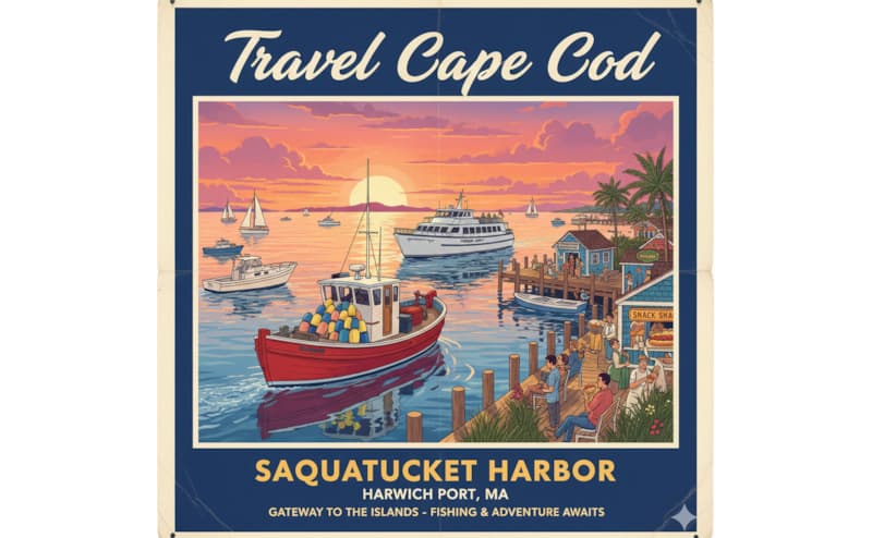 The Working Heart of Harwich: Exploring Saquatucket Harbor